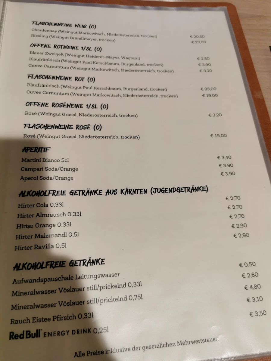 Speisekarte photo 1
