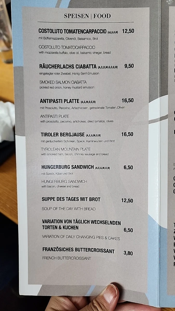 Speisekarte photo 4