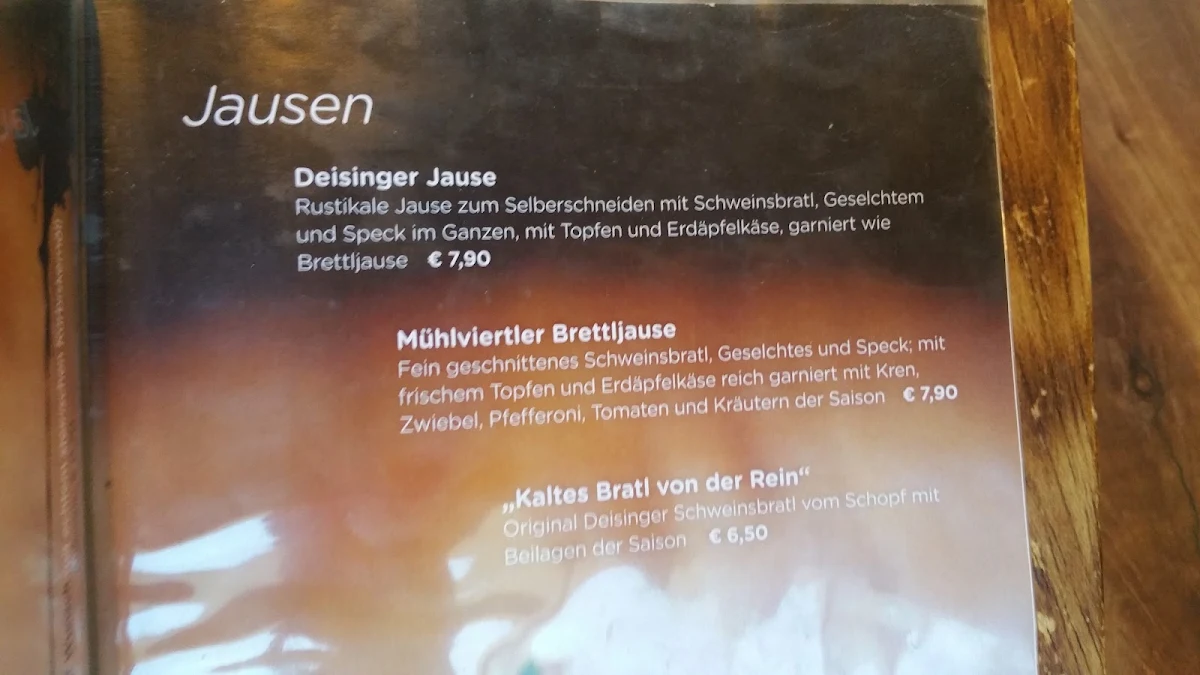 Speisekarte photo 10