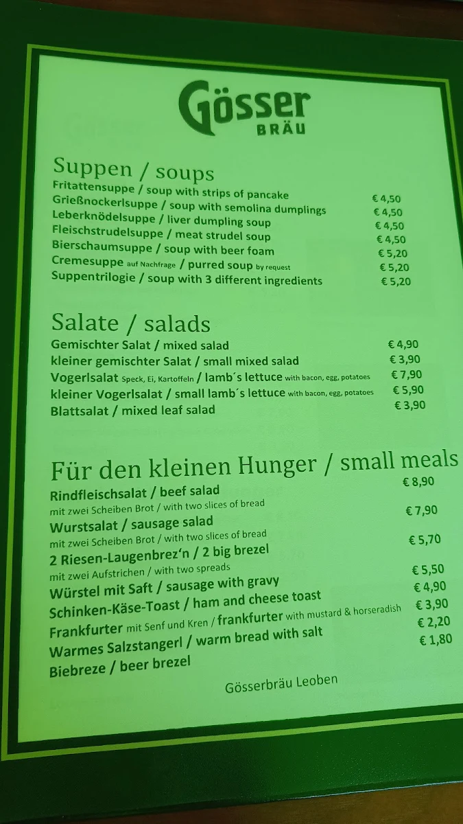 Speisekarte photo 10