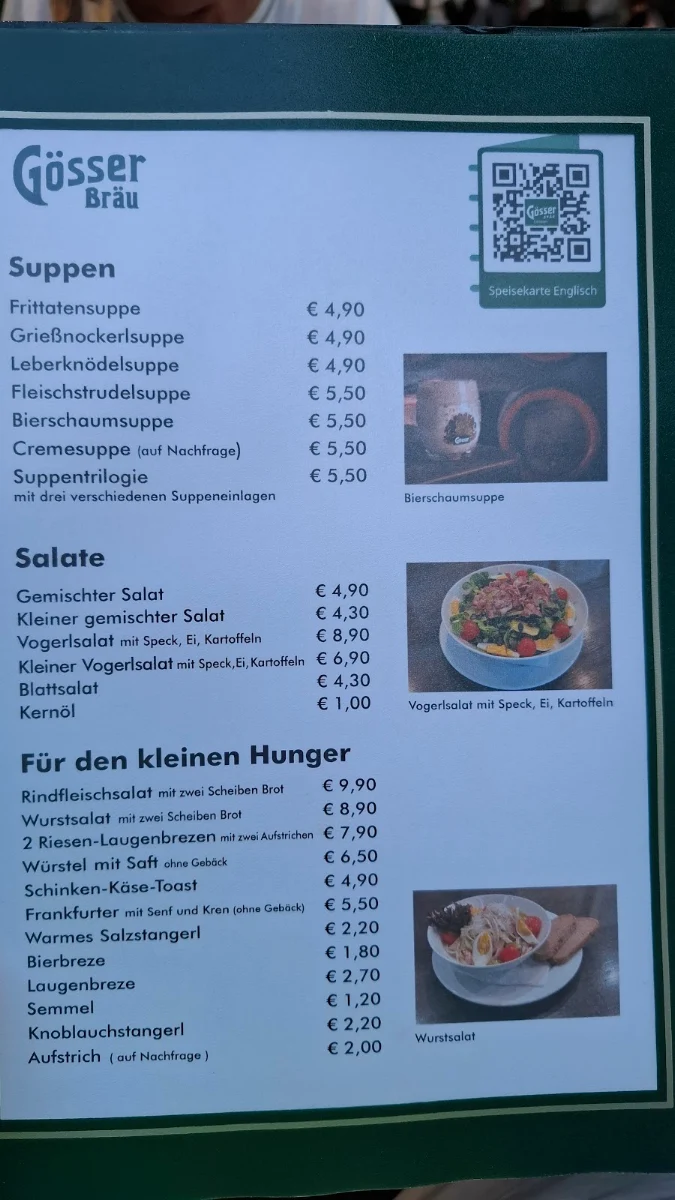 Speisekarte photo 2
