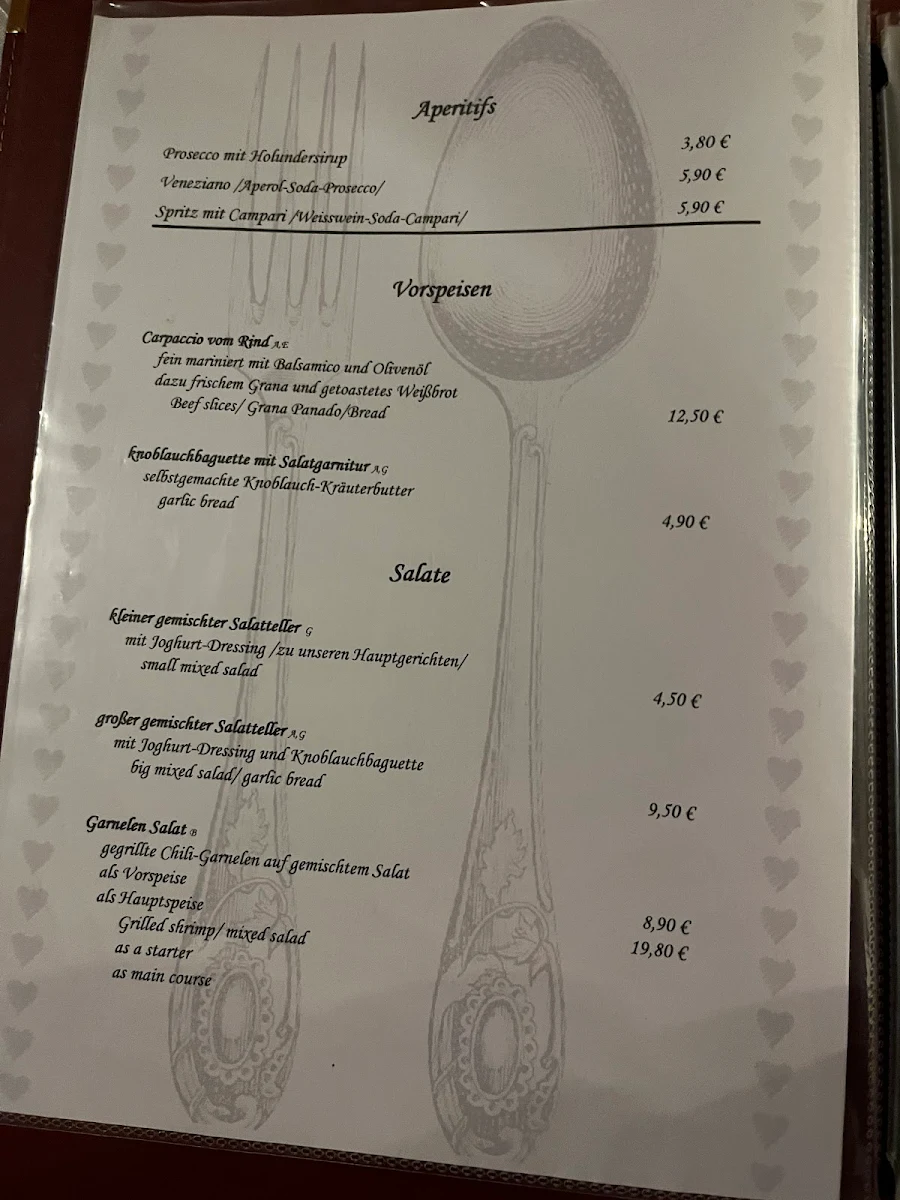 Speisekarte photo 5