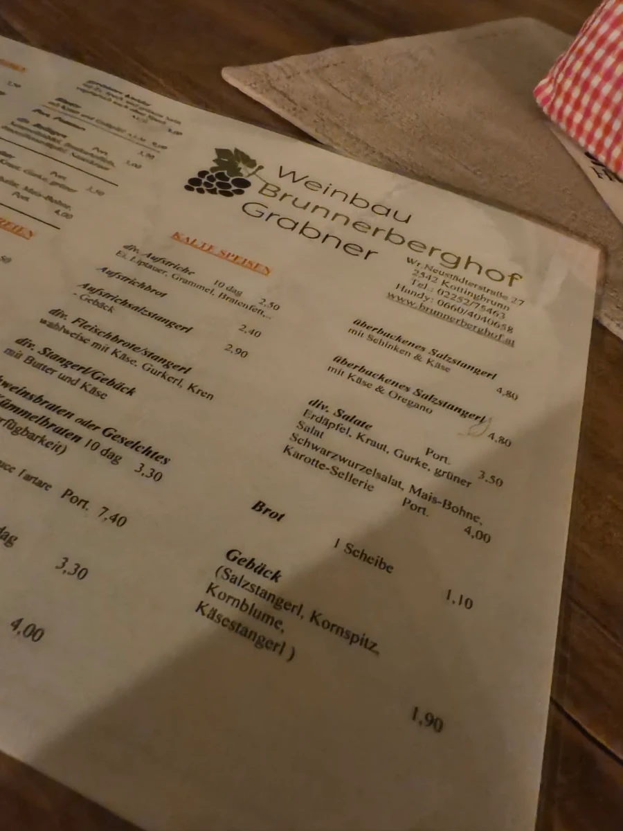 Speisekarte photo 3