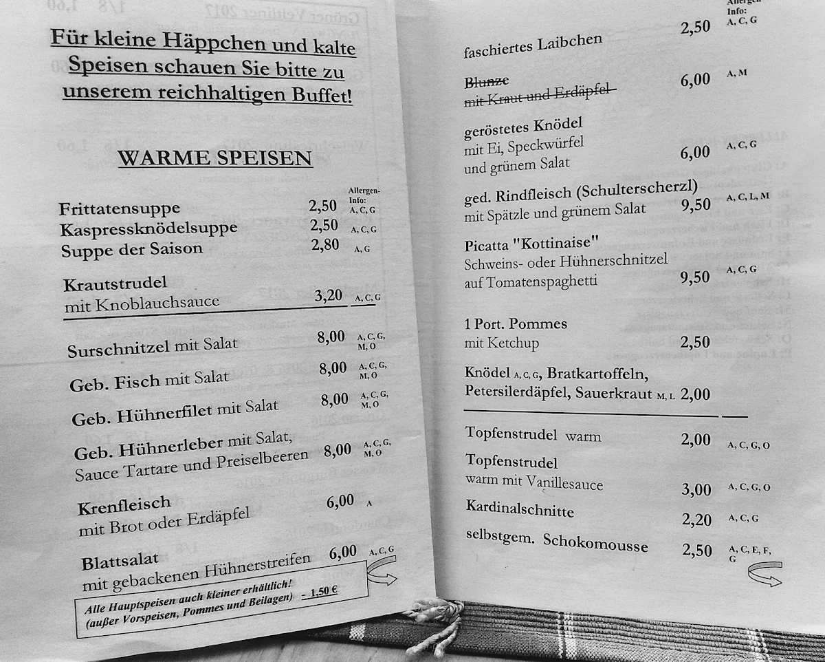 Speisekarte photo 7
