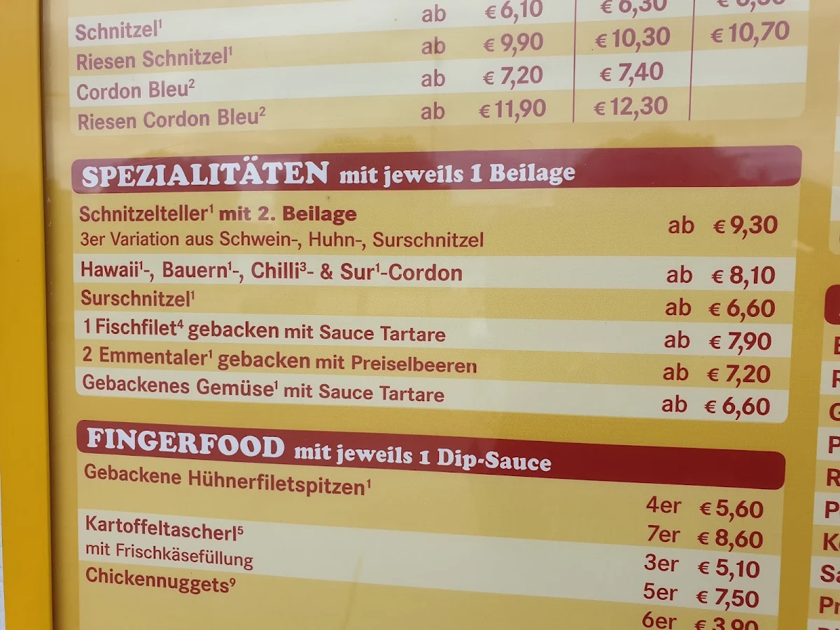 Speisekarte photo 2