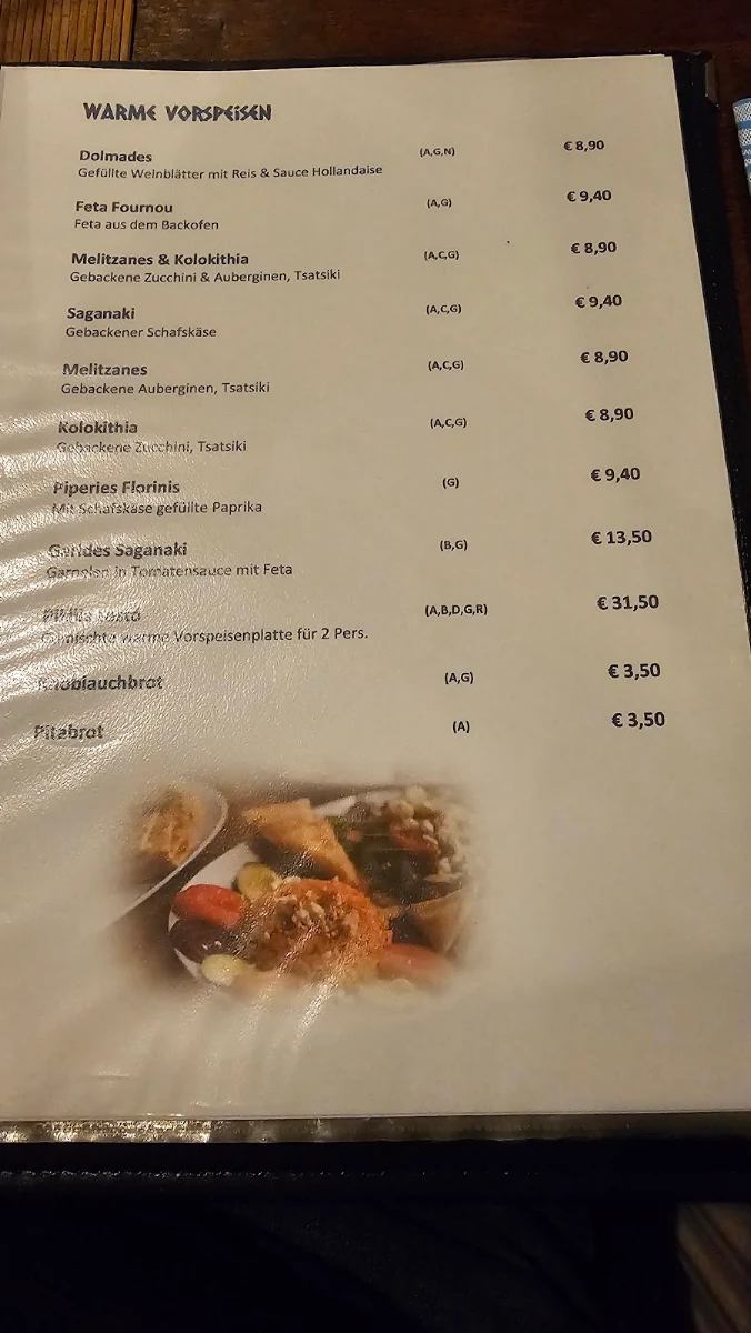 Speisekarte photo 2