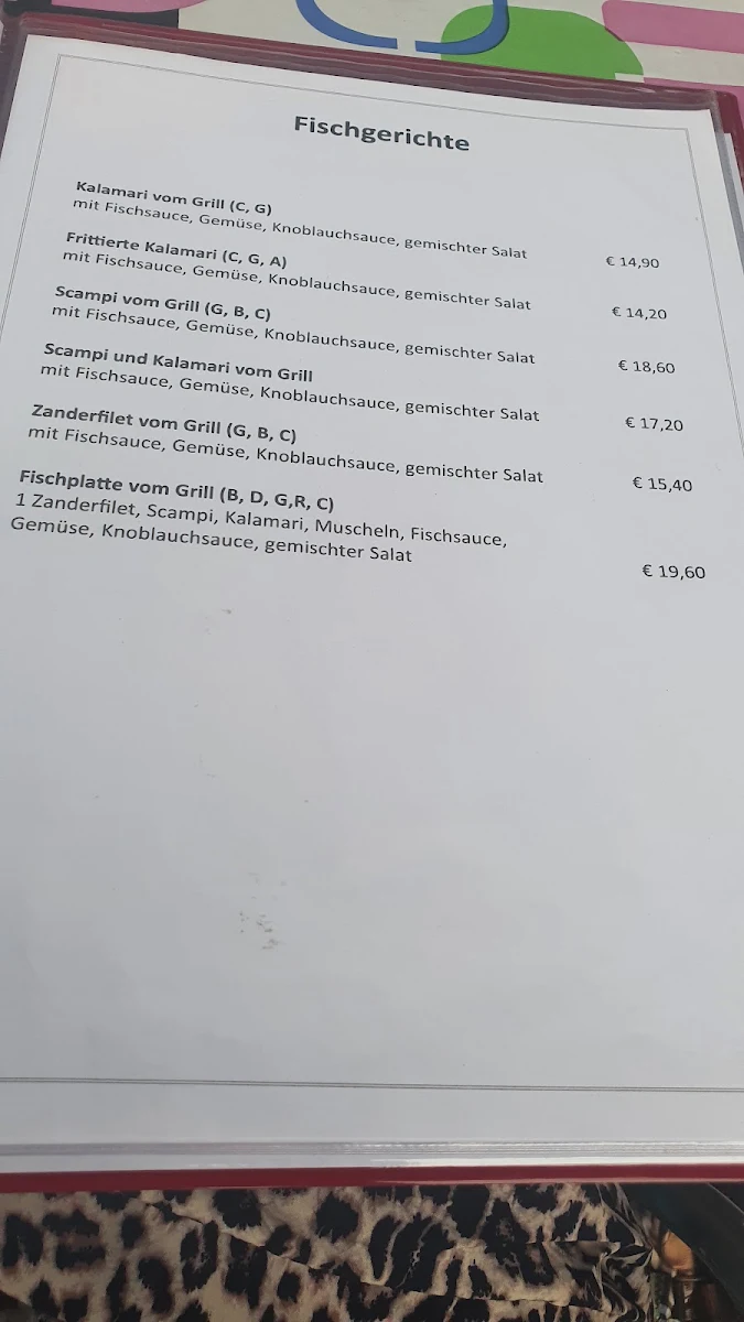 Speisekarte photo 5