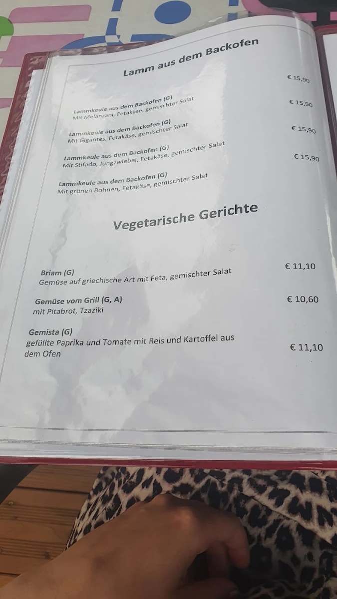 Speisekarte photo 7