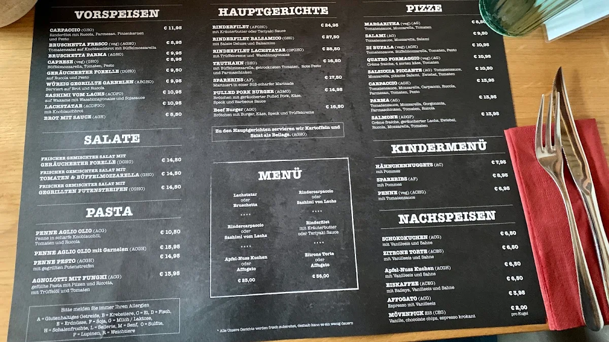 Speisekarte photo 1