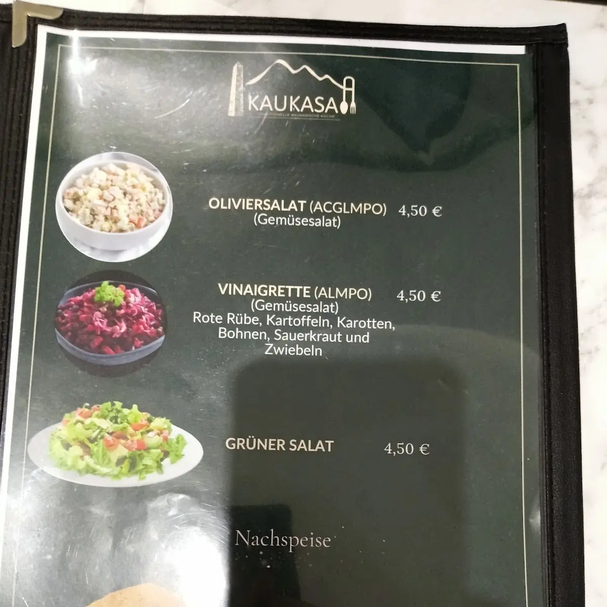 Speisekarte photo 9