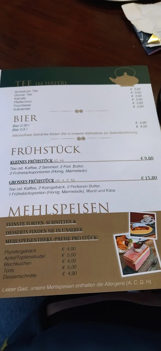 Speisekarte photo 1