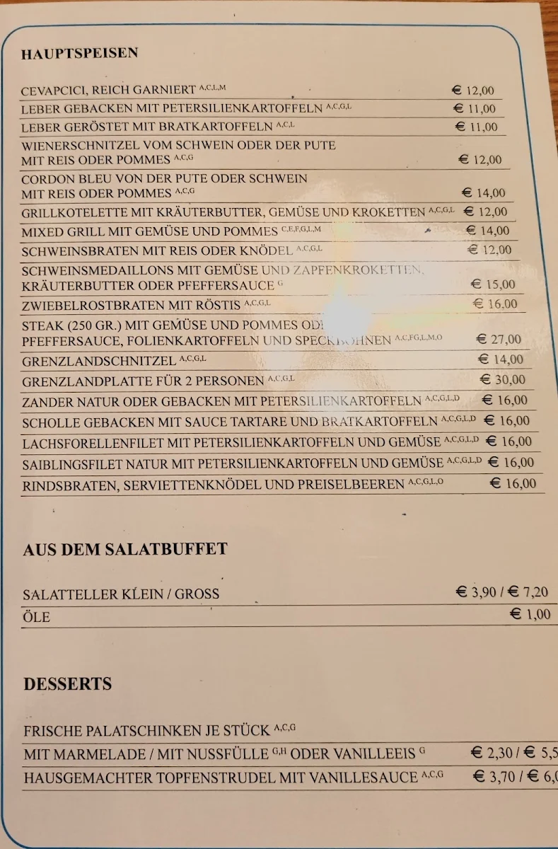 Speisekarte photo 5