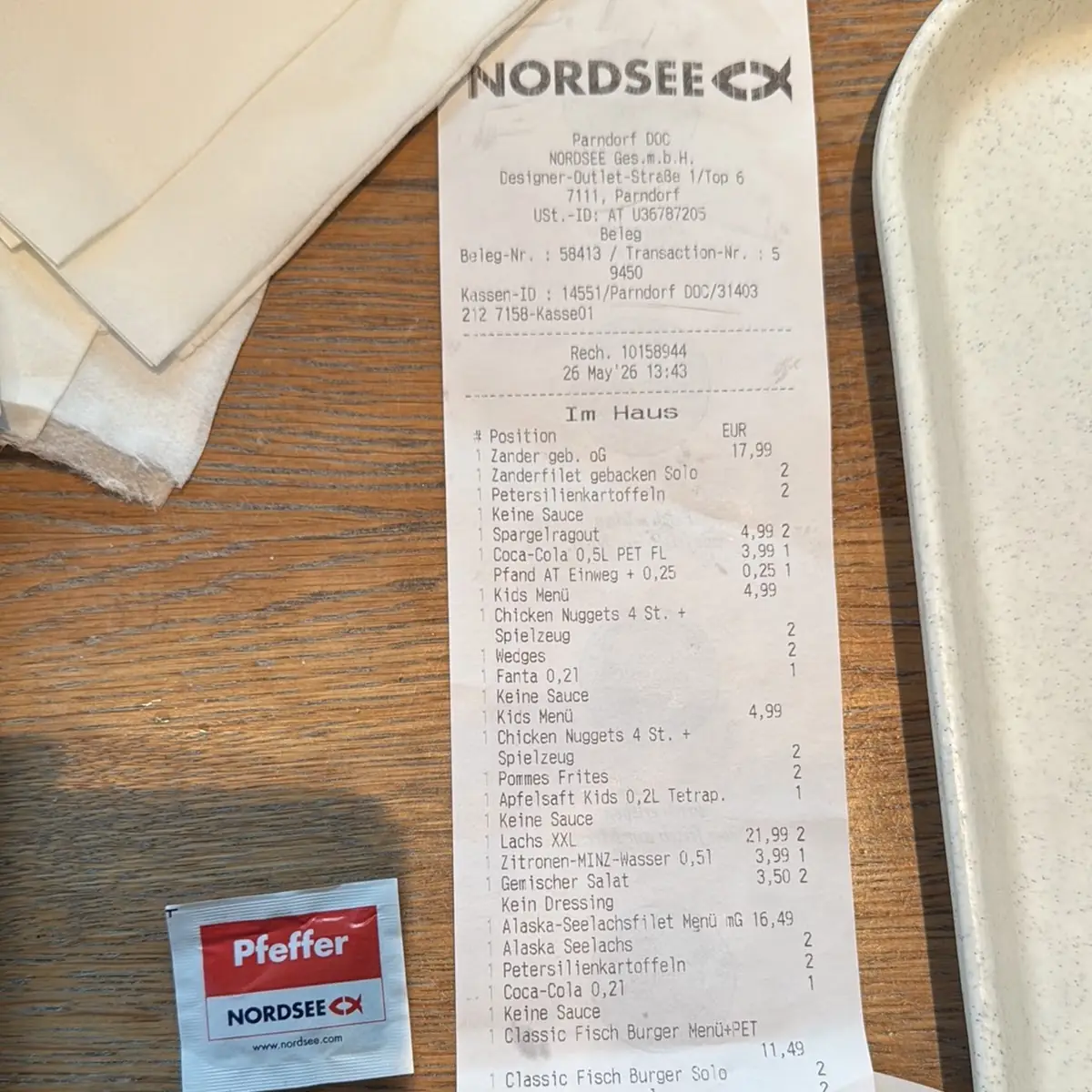 Speisekarte photo 1