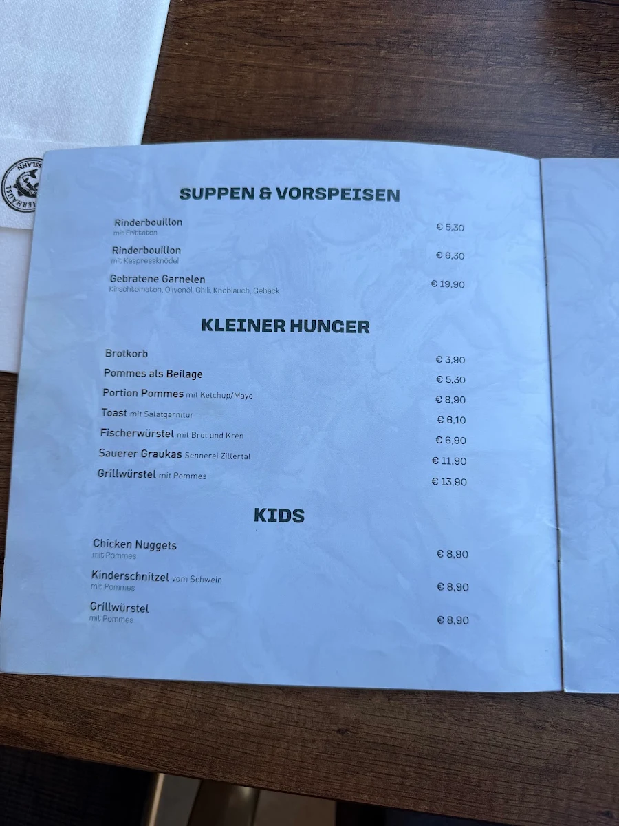 Speisekarte photo 2