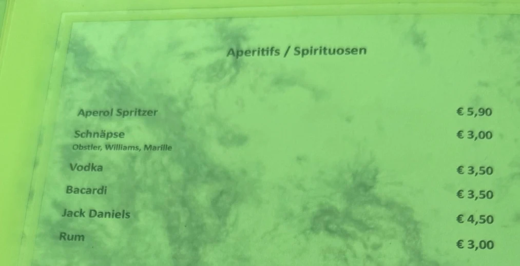 Speisekarte photo 8