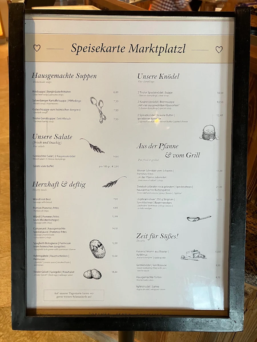 Speisekarte photo 3