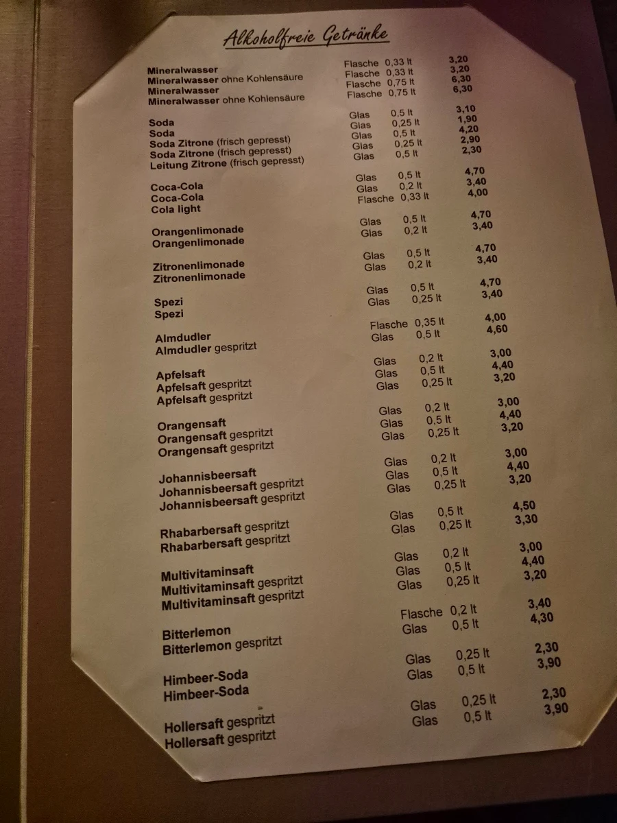 Speisekarte photo 4