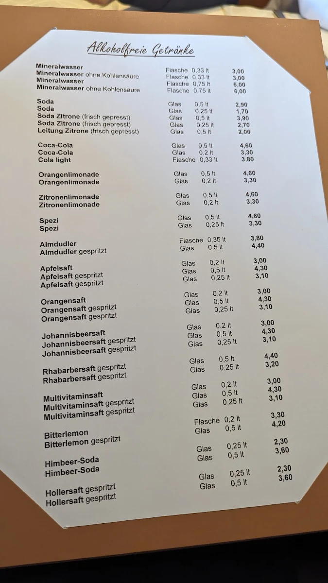 Speisekarte photo 7