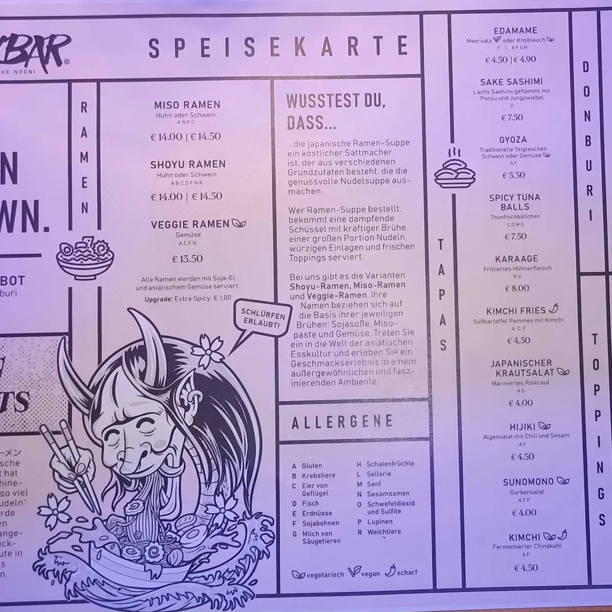 Speisekarte photo 5