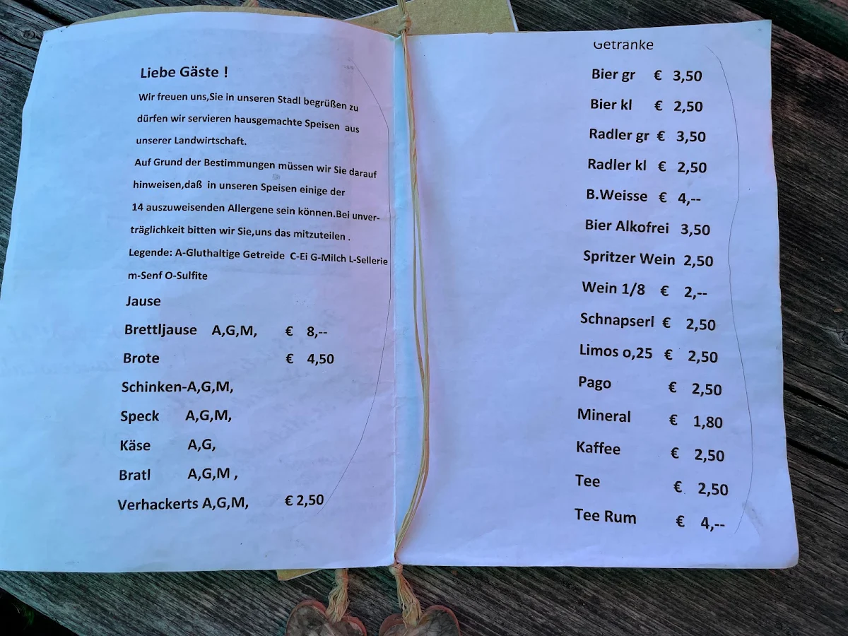 Speisekarte photo 1