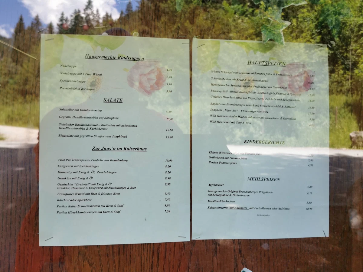 Speisekarte photo 8
