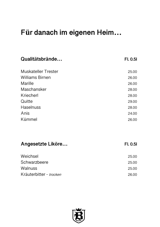 Speisekarte photo 2