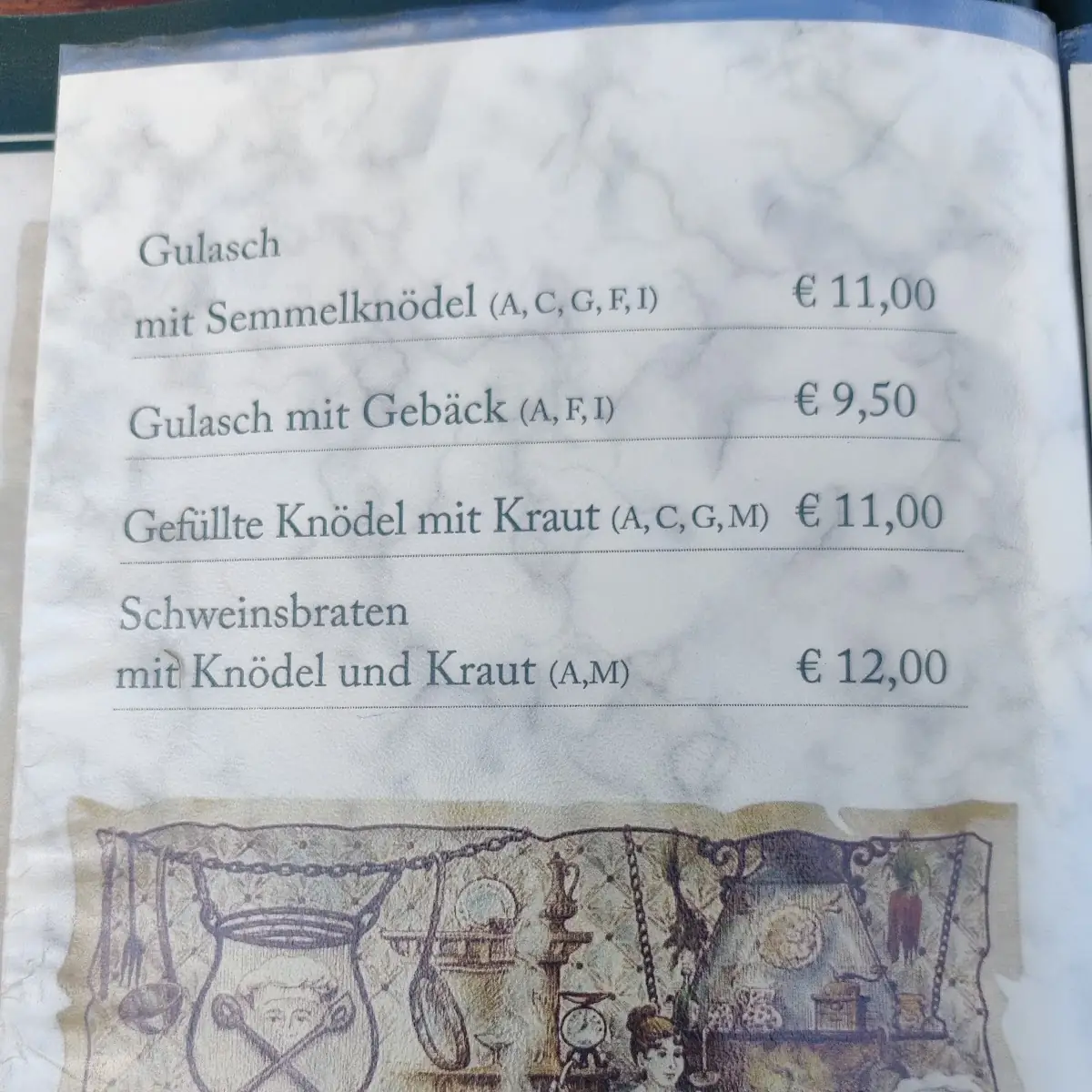 Speisekarte photo 1
