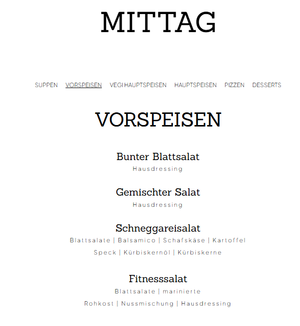 Speisekarte photo 5