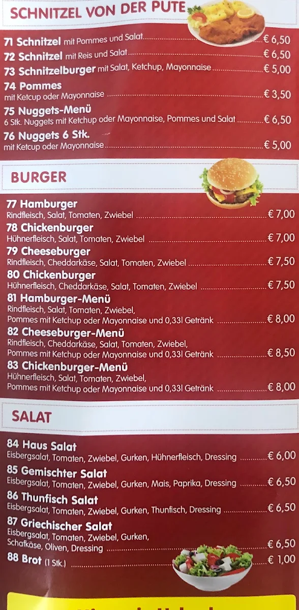 Speisekarte photo 1