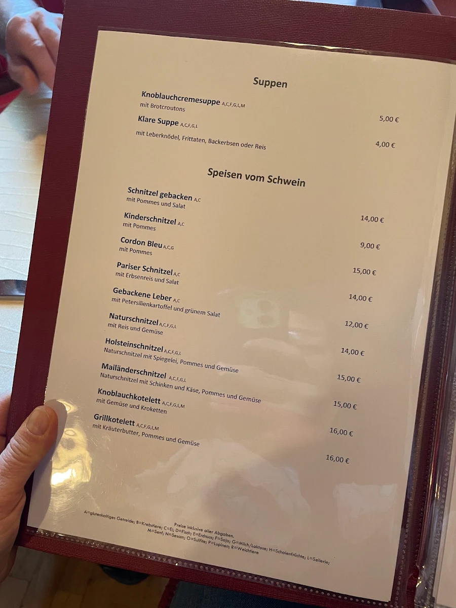 Speisekarte photo 1