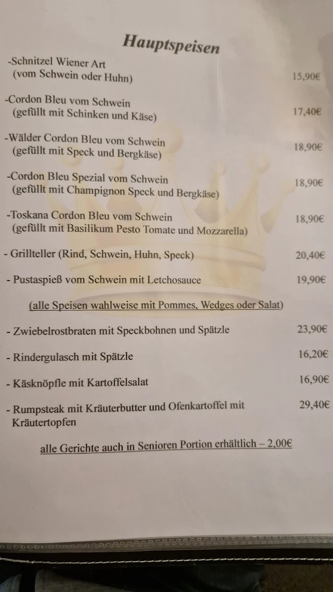 Speisekarte photo 2