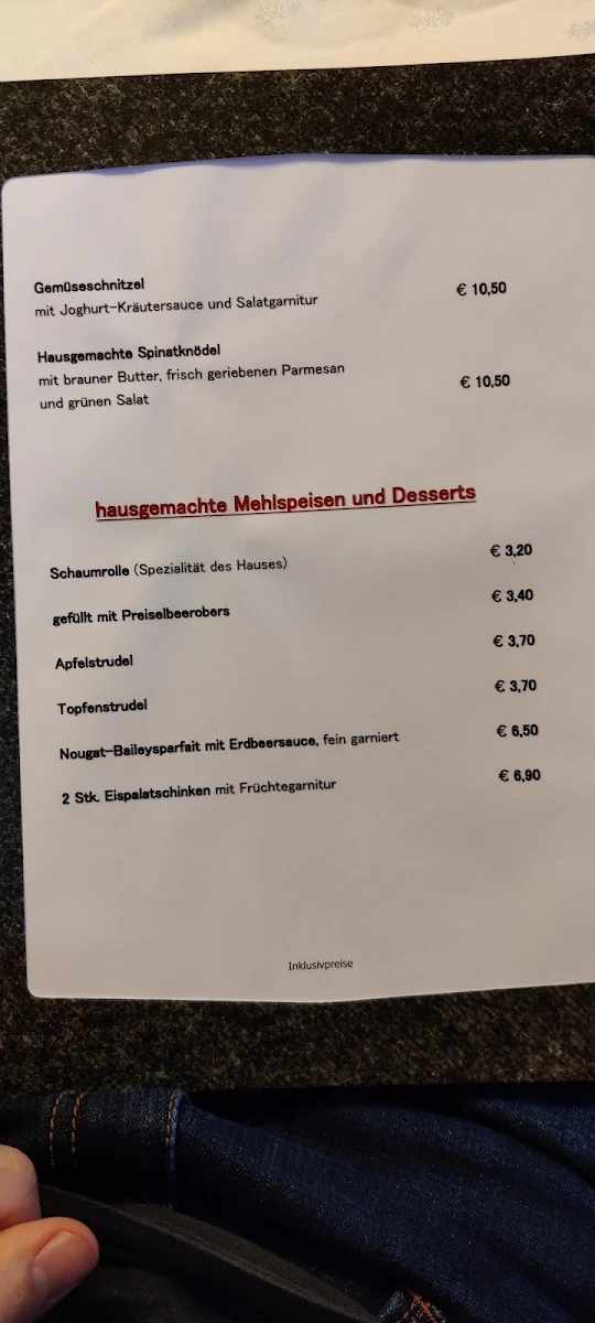 Speisekarte photo 4