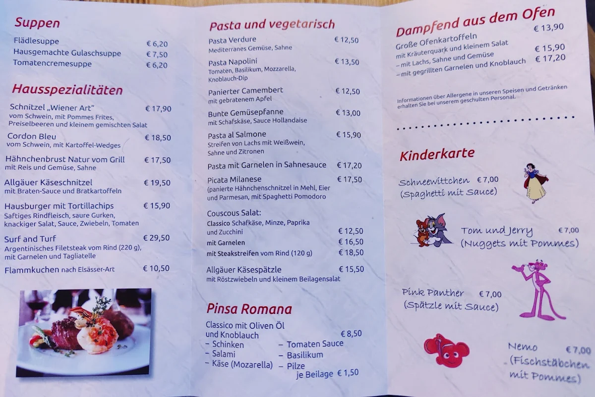 Speisekarte photo 2