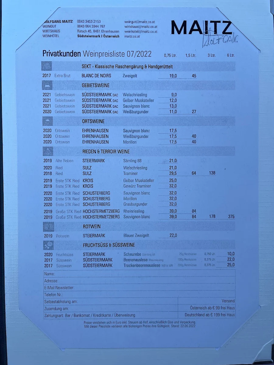 Speisekarte photo 9
