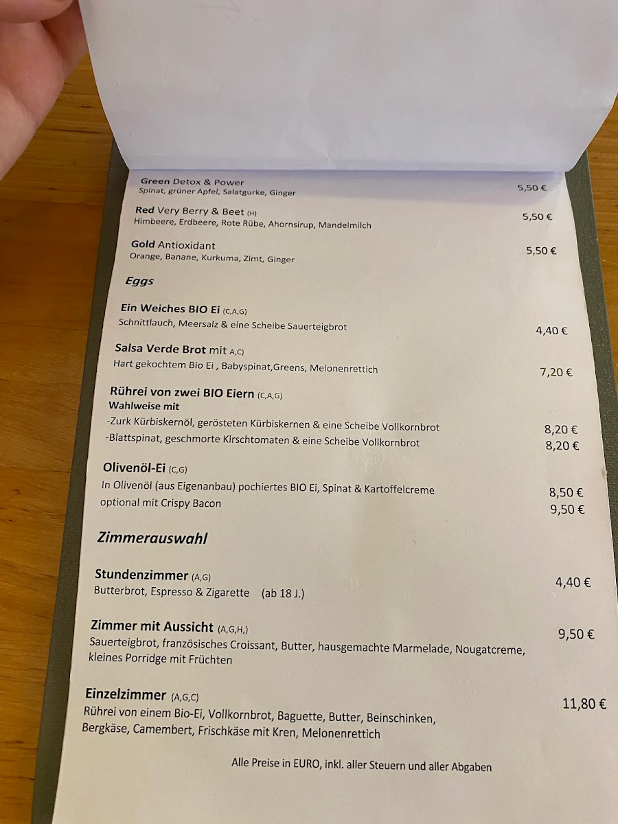 Speisekarte photo 1