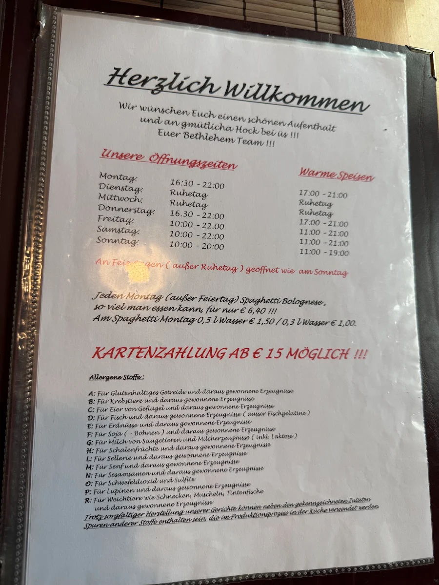 Speisekarte photo 7