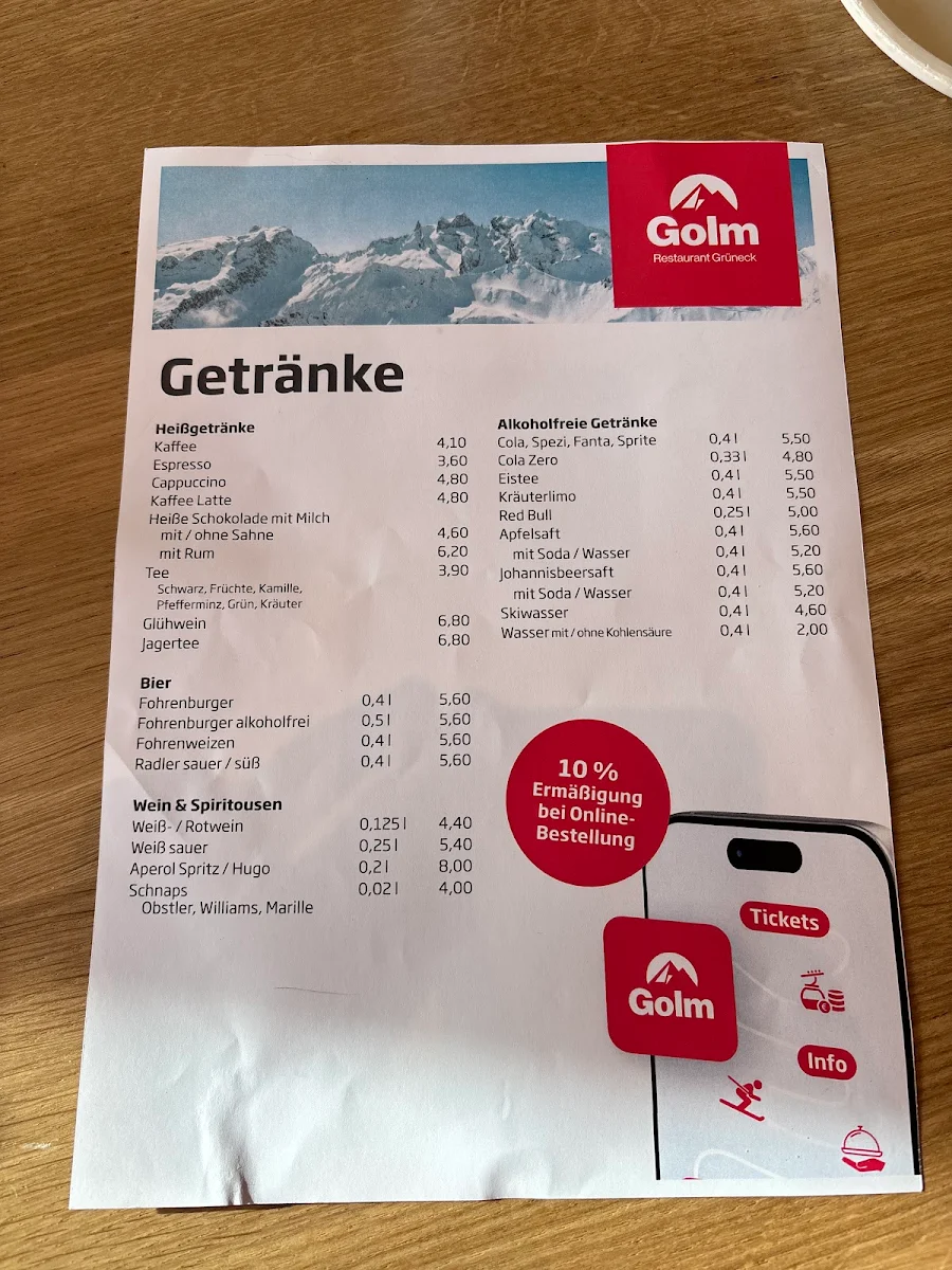 Speisekarte photo 1