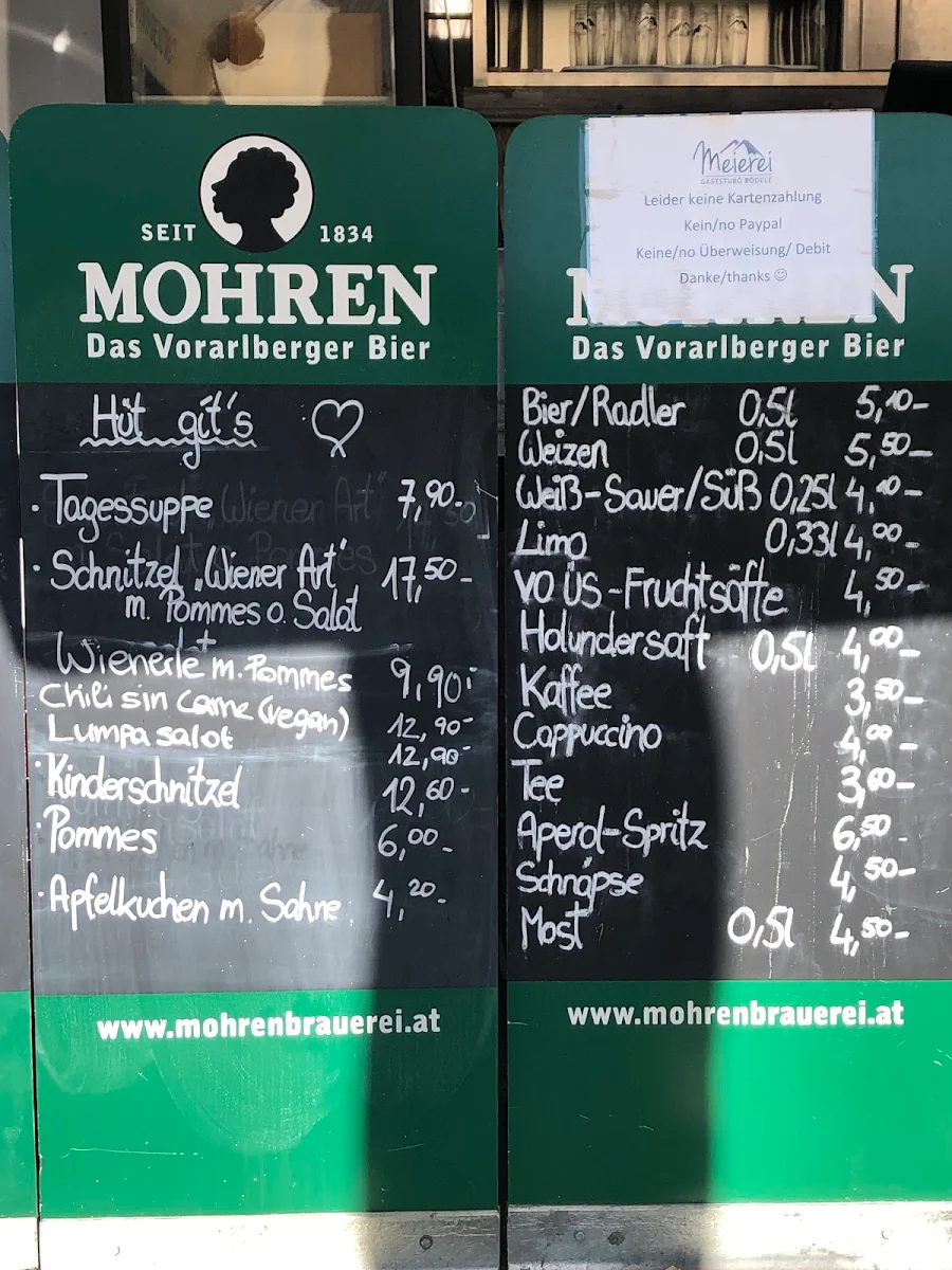 Speisekarte photo 1