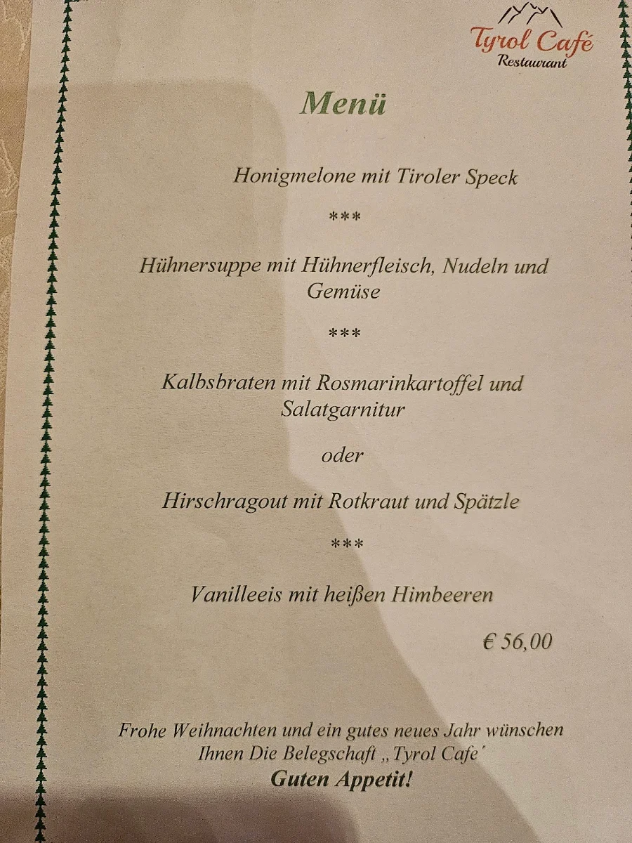Speisekarte photo 1
