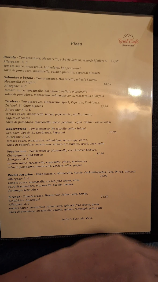 Speisekarte photo 3
