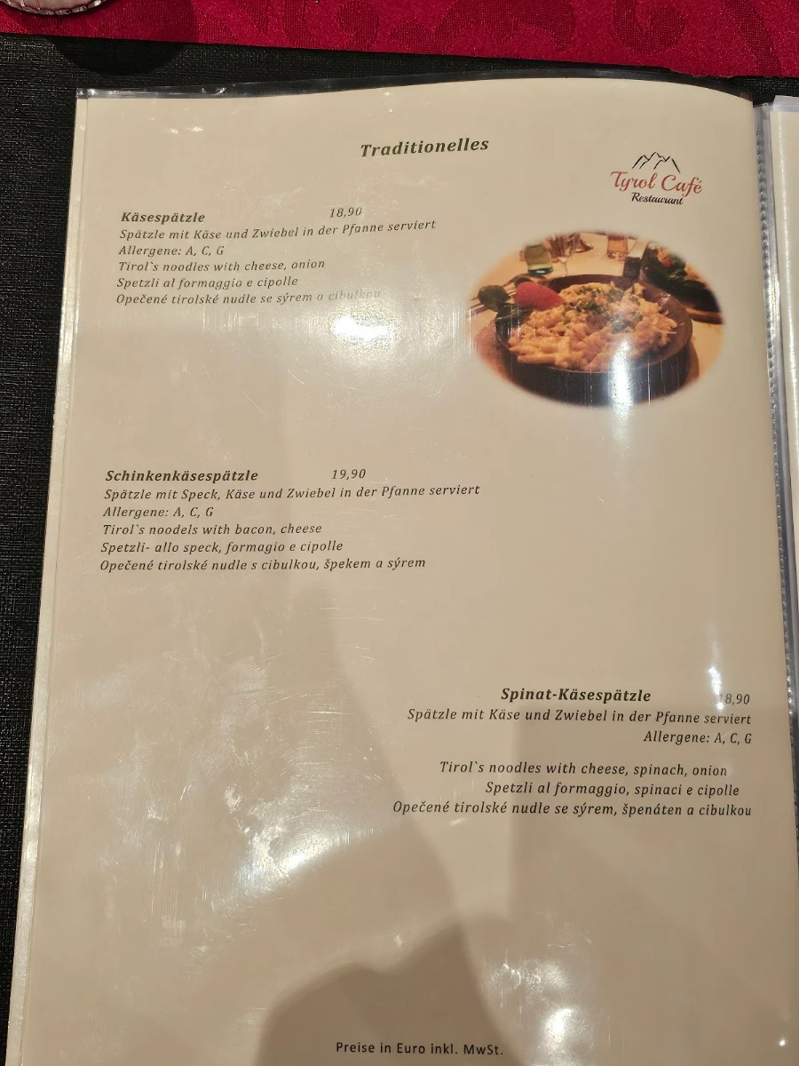 Speisekarte photo 4