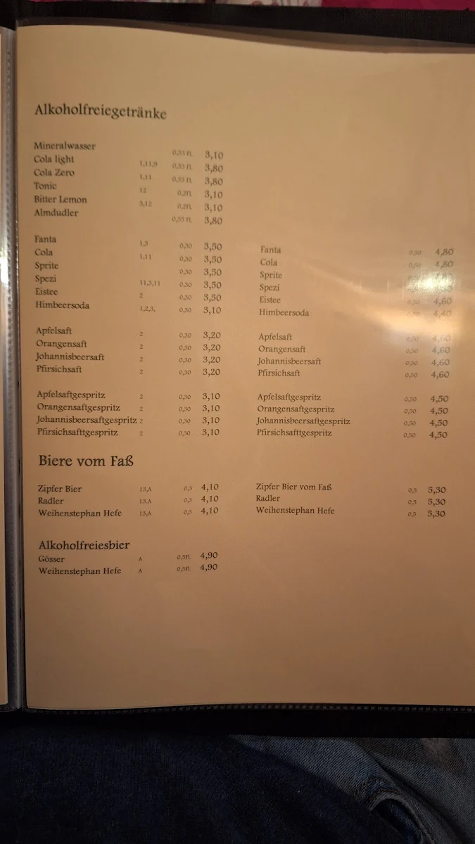 Speisekarte photo 5
