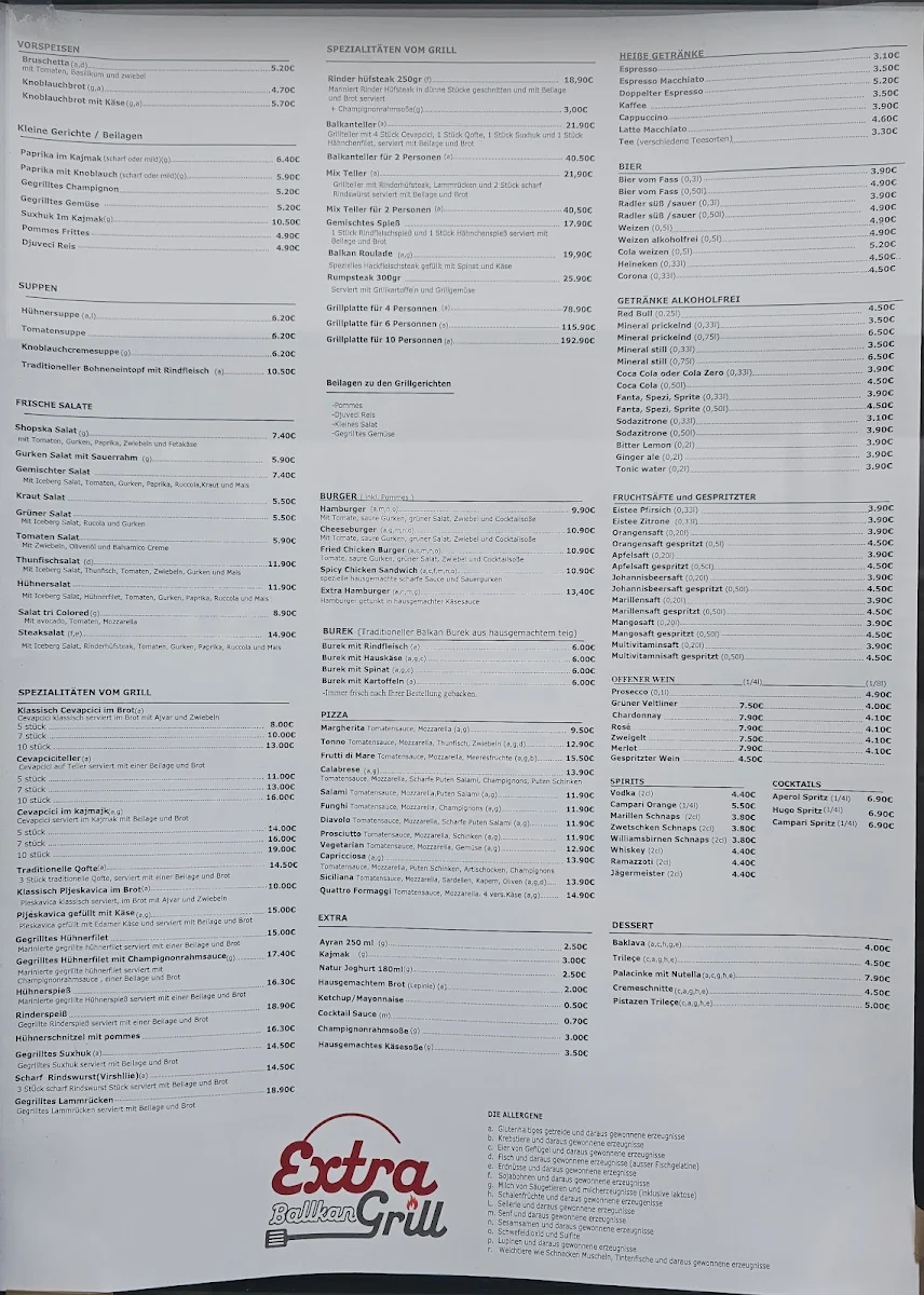 Speisekarte photo 1
