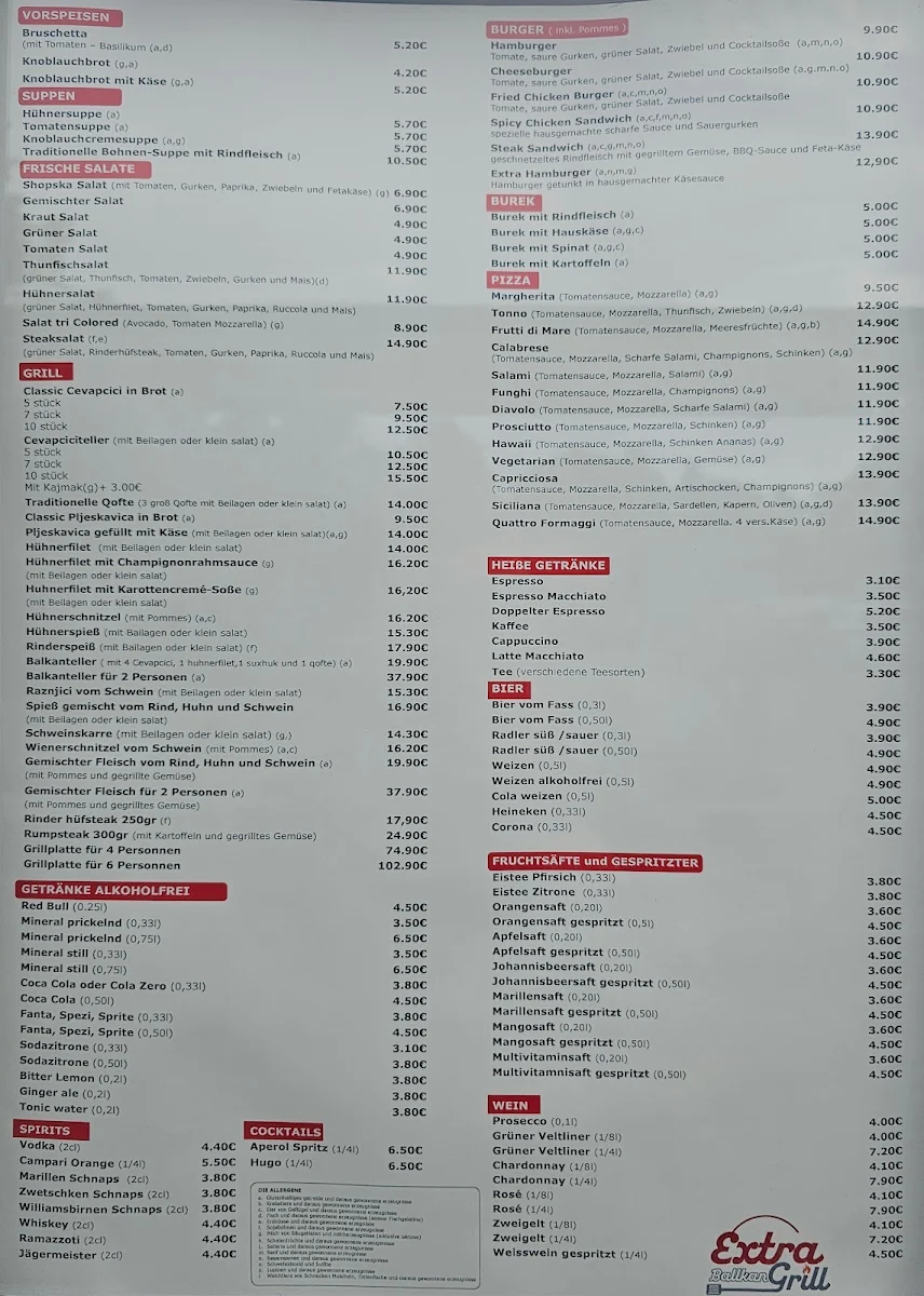 Speisekarte photo 3