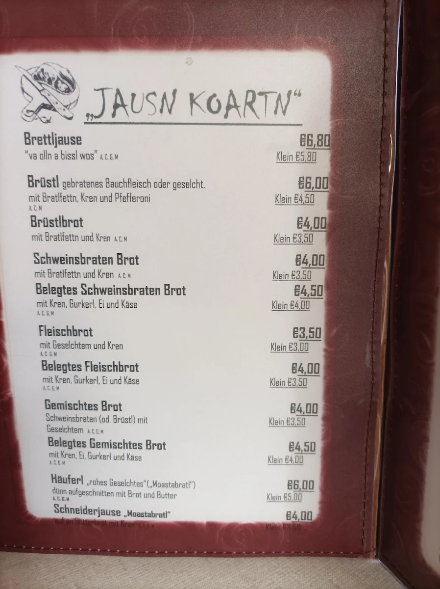 Speisekarte photo 1
