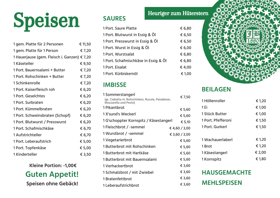 Speisekarte photo 2