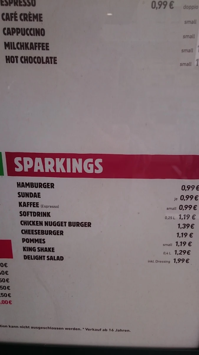 Speisekarte photo 5