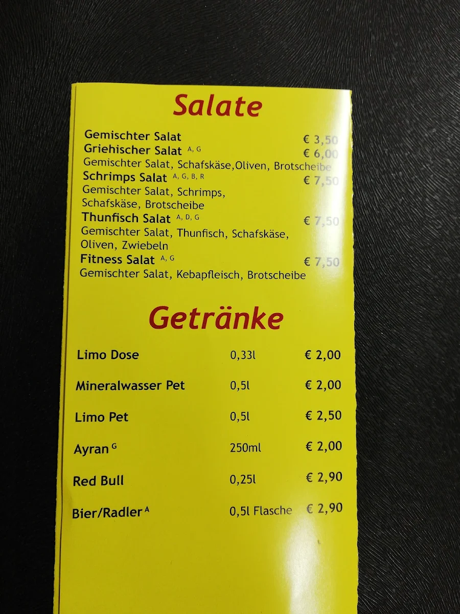 Speisekarte photo 6