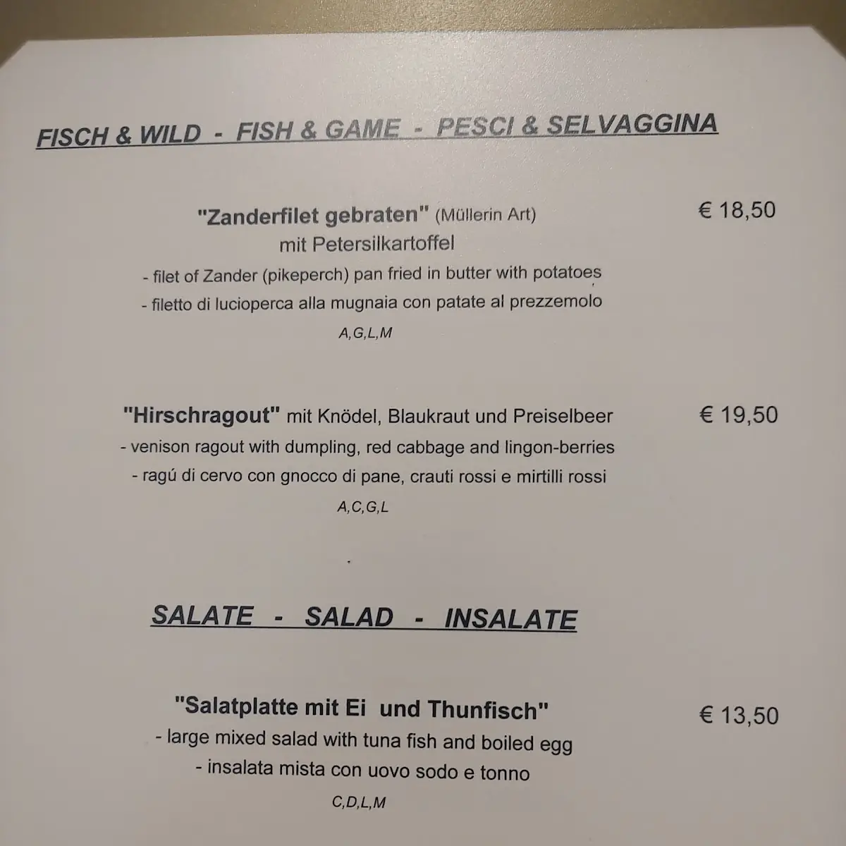 Speisekarte photo 10