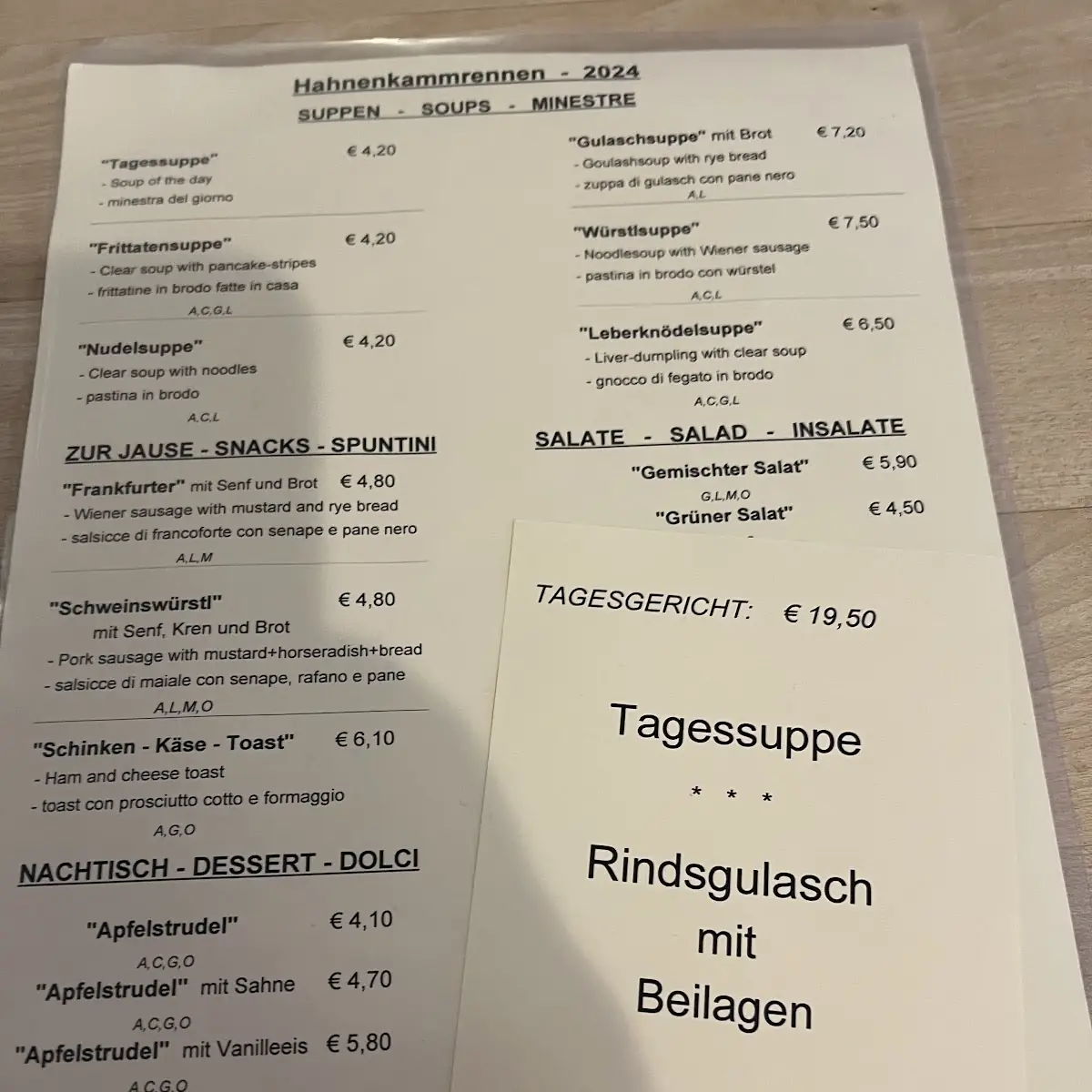 Speisekarte photo 6